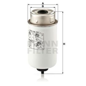 Mann WK8014 Yakıt Filtresi