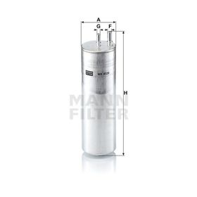 Mann WK8020 Yakıt Filtresi
