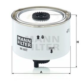 Mann WK8022X Yakıt Filtresi