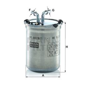 Mann WK8029/1 Yakıt Filtresi