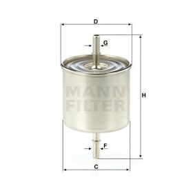 Mann WK8046 Yakıt Filtresi