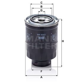 Mann WK8052Z Yakıt Filtresi