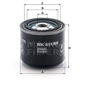 Mann WK811/86 Yakıt Filtresi