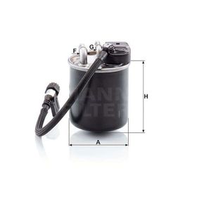 Mann WK82 Yakıt Filtresi