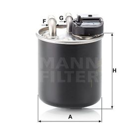 Mann WK820/16 Yakıt Filtresi