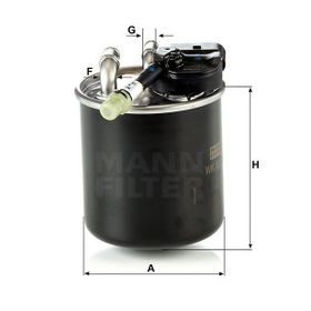 Mann WK820/17 Yakıt Filtresi