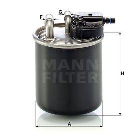 Mann WK820/21 Yakıt Filtresi