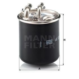 Mann WK820/2X Yakıt Filtresi