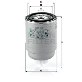 Mann WK821 Yakıt Filtresi