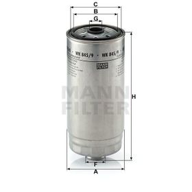 Mann WK845/9 Yakıt Filtresi