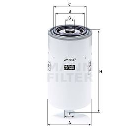 Mann WK9047 Yakıt Filtresi