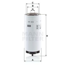 Mann WK9052X Yakıt Filtresi