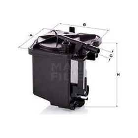 Mann WK939.2Z Yakıt Filtresi