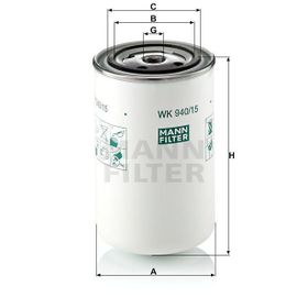 Mann WK940/15 Yakıt Filtresi
