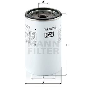 Mann WK940/38X Yakıt Filtresi