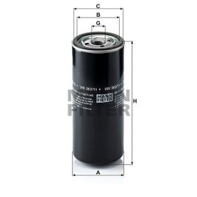 Mann WK962/11 Yakıt Filtresi