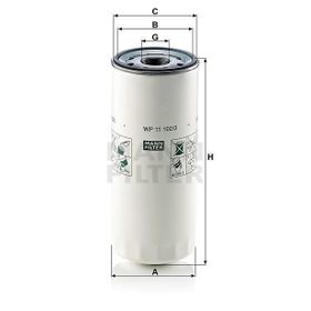 Mann WP11102/3 Yağ Filtresi