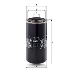 Mann WP1270 Yağ Filtresi