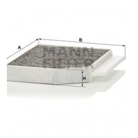 Mann X253 17 W205 11 S205 14 C205 14 A205 15 C257 17 W213 16 S213 16 C238 16 A238 17 Karbonlu Polen Filtresi