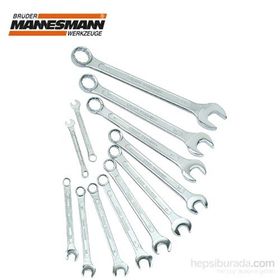 Mannesmann 130-12 DIN 12 Parça 6-22 mm Kombine Anahtar Takımı