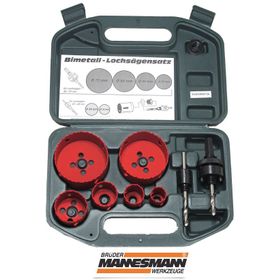 Mannesmann 44100 8 Parça Hss Bi-Metal Delik Testeresi Seti