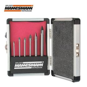 Mannesmann 54806 6 Parça Cam Delme Matkap Ucu Seti