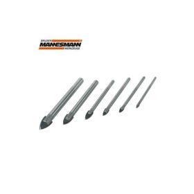 Mannesmann 54806 6 Parça Cam Delme Matkap Ucu Seti