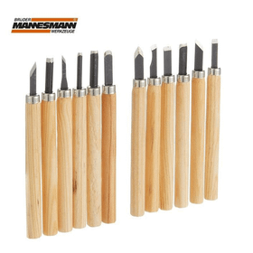Mannesmann 690-12 12 Parça Ahşap Oyma Bıçak Seti