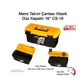 Mano CS-16 Düz Kapaklı Takım Çantası