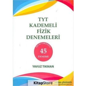 Mantık Yayıncılık TYT 45 Kademeli Fizik Denemesi