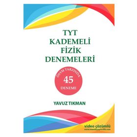 Mantık Yayıncılık TYT 45 Kademeli Fizik Denemesi