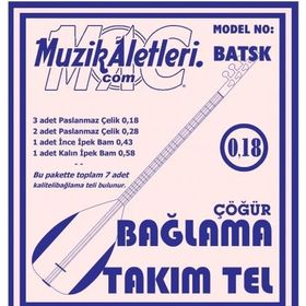 Manuel Raymond BATSK Bağlama Teli Takım