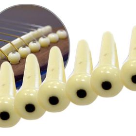 Manuel Raymond GATPA6WH Gitar Akustik Pimi 6'lı Set