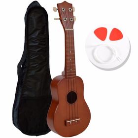 Manuel Raymond KA325BRN Ukulele Öğrenme Seti