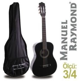 Manuel Raymond MRC87BK Klasik Gitar 3-4