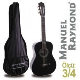 Manuel Raymond MRC87BK Klasik Gitar 3-4