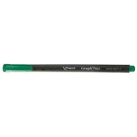 Maped 0.4 mm Çim Yeşili 12'li Fineliner Graph Peps