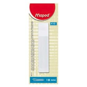 Maped 10'lu 18 mm Maket Bıçağı Yedeği