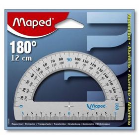 Maped 12 cm Alüminyum 180° Açı Ölçer
