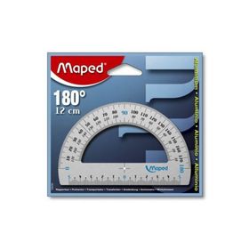 Maped 12 cm Alüminyum 180° Açı Ölçer