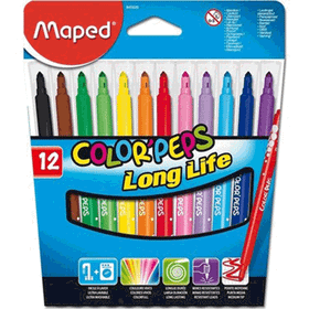 Maped 12'li Color'peps Keçeli Kalem