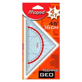 Maped 16 cm 45 Derece Technic Geo Gönye