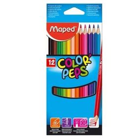 Maped 183212 12 Renk Kuru Boya Kalemi