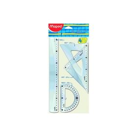 Maped 3154142428301 30 cm Maxi 4'lü Çizim Seti
