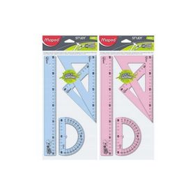 Maped 3154149817016 Study Kırılmaz 30 cm 4'lü Çizim Seti