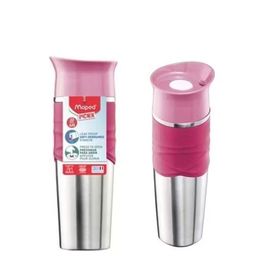Maped 320 ml Piknik Pembe Çelik Matara Termoslu