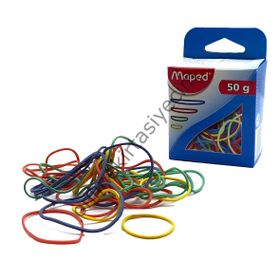 Maped 3511100 50 gr Renkli Ambalaj Lastiği