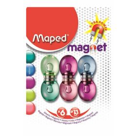 Maped 517111 Fancy 6'lı Mıknatıs Magnet