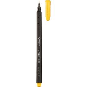 Maped 5696142 Graph Peps 0.4 mm Güneş Sarısı Fineliner Kalem
