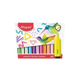 Maped 740901 12'li Set Pastel Fosforlu Kalem